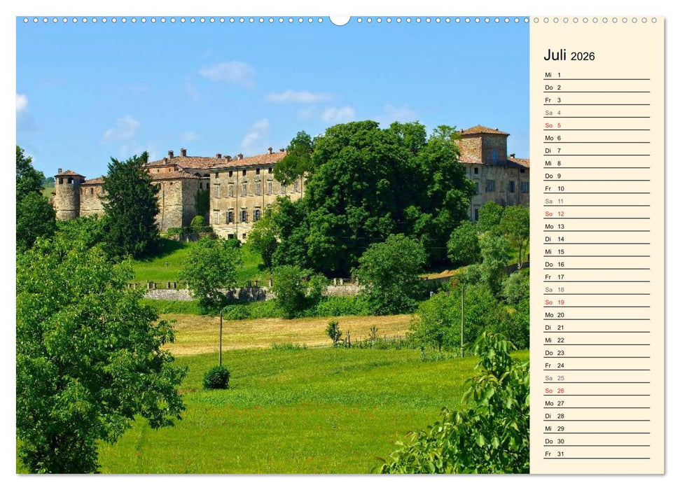 Emilia-Romagna (CALVENDO Premium Wandkalender 2026)