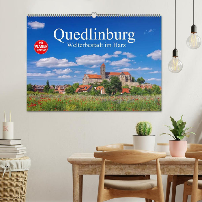 Quedlinburg - Welterbestadt im Harz (CALVENDO Wandkalender 2026)