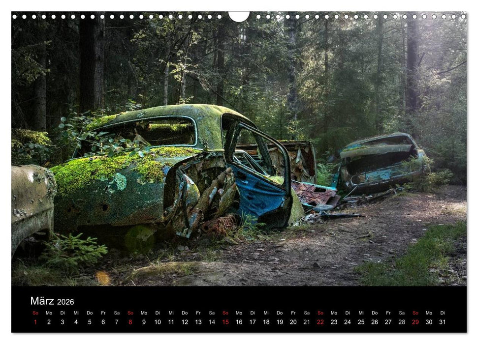 Automobile im Herbst (CALVENDO Wandkalender 2026)