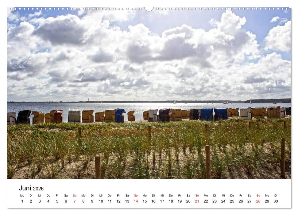 Strande und Bülk 2026 (CALVENDO Wandkalender 2026)