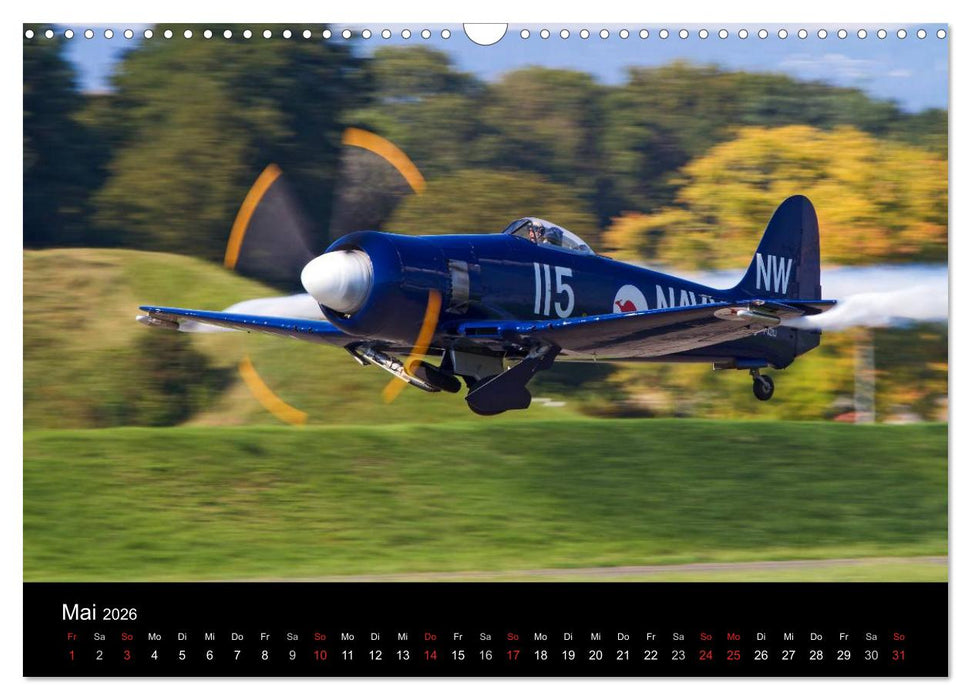 Faszination Fliegerei (CALVENDO Wandkalender 2026)