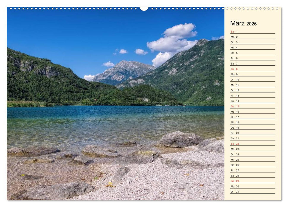 Friaul-Julisch Venetien - Italiens schöner Nordosten (CALVENDO Premium Wandkalender 2026)