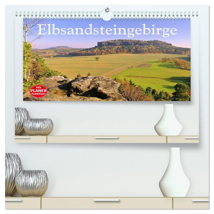Elbsandsteingebirge (CALVENDO Premium Wandkalender 2026)