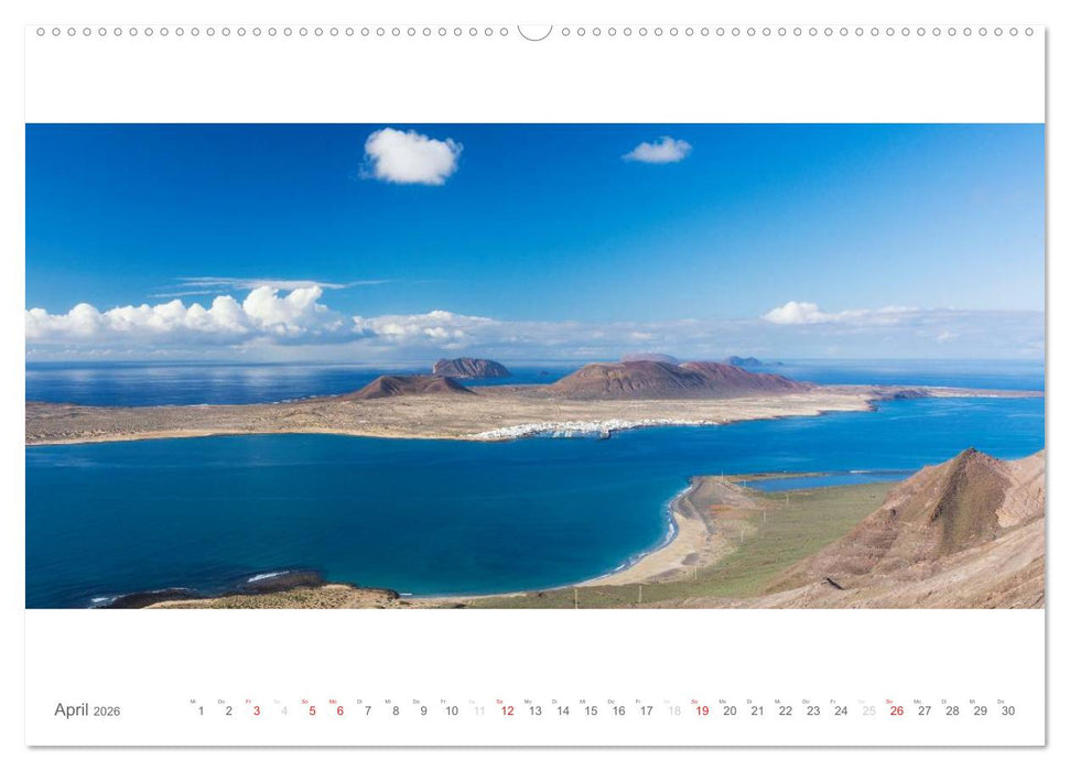 Lanzarote - Insel der Feuerberge (CALVENDO Premium Wandkalender 2026)