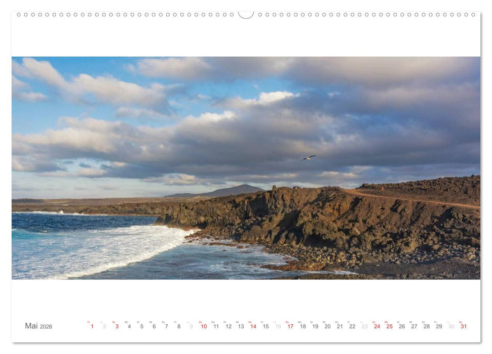 Lanzarote - Insel der Feuerberge (CALVENDO Premium Wandkalender 2026)