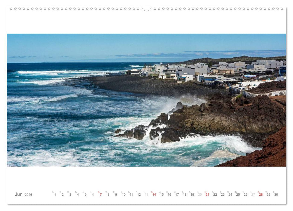 Lanzarote - Insel der Feuerberge (CALVENDO Premium Wandkalender 2026)