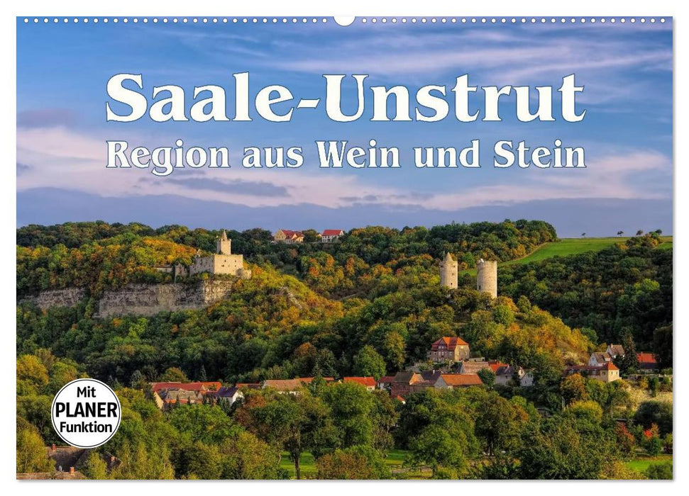 Saale-Unstrut - Region aus Wein und Stein (CALVENDO Wandkalender 2026)