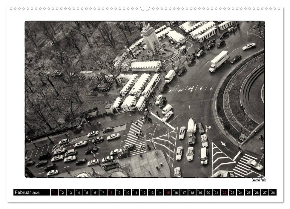 Manhattan Memories - Erinnerungen an New York (CALVENDO Wandkalender 2026)