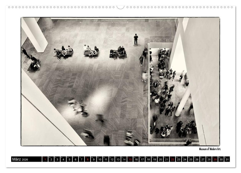 Manhattan Memories - Erinnerungen an New York (CALVENDO Wandkalender 2026)