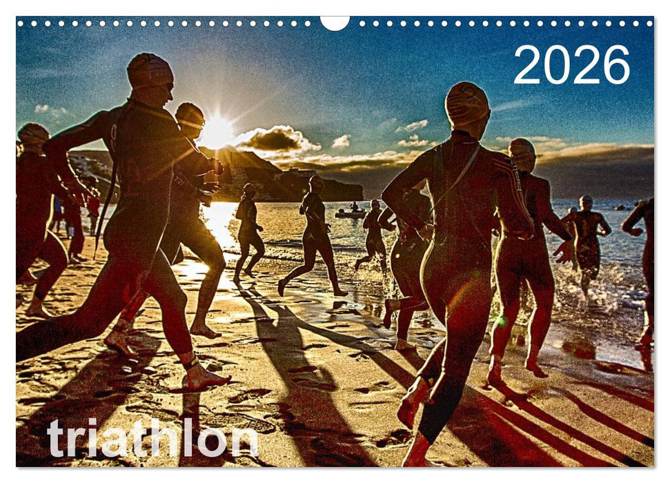 TRIATHLON 2026 (CALVENDO Wandkalender 2026)