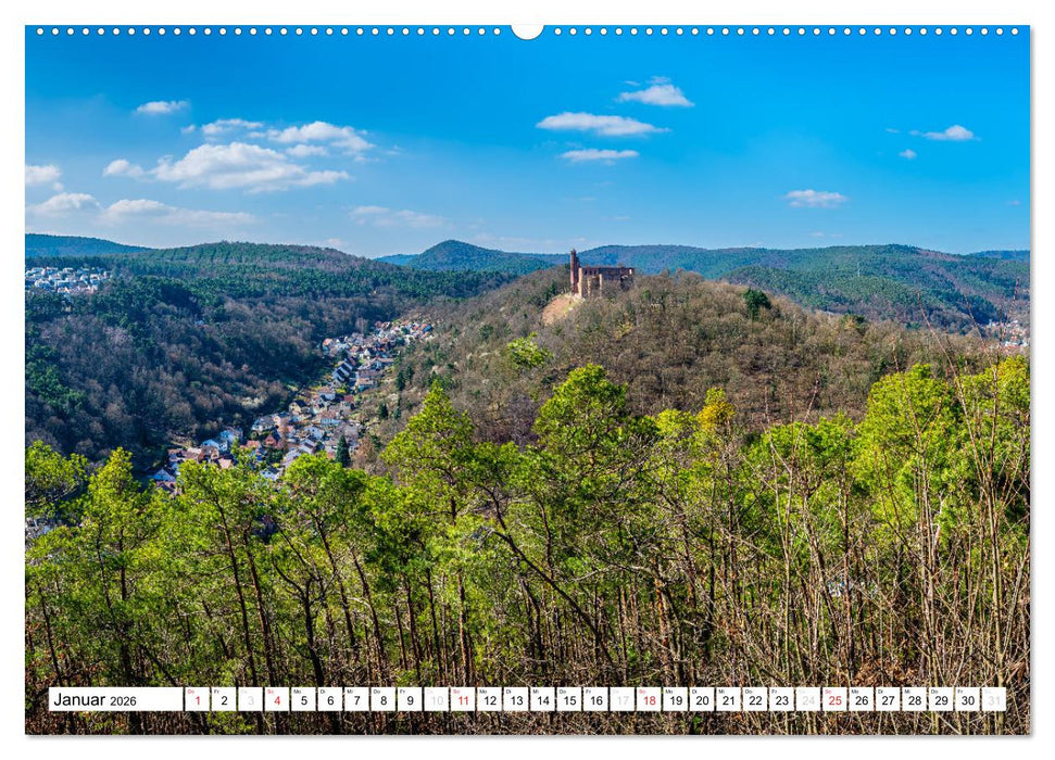 Traumlandschaften Südwest-Deutschlands (CALVENDO Premium Wandkalender 2026)