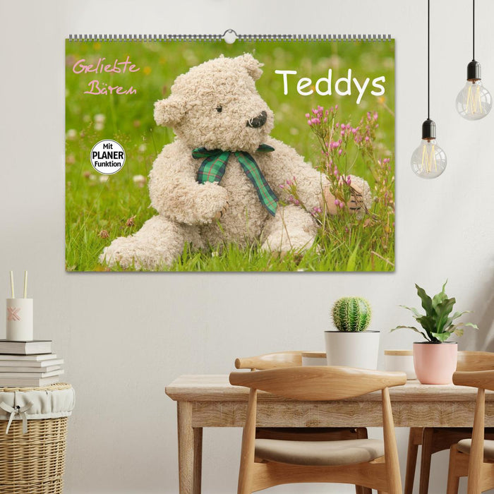 Geliebte Bären - Teddys (CALVENDO Wandkalender 2026)