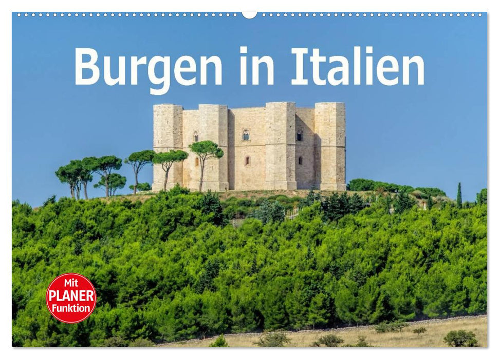 Burgen in Italien (CALVENDO Wandkalender 2026)