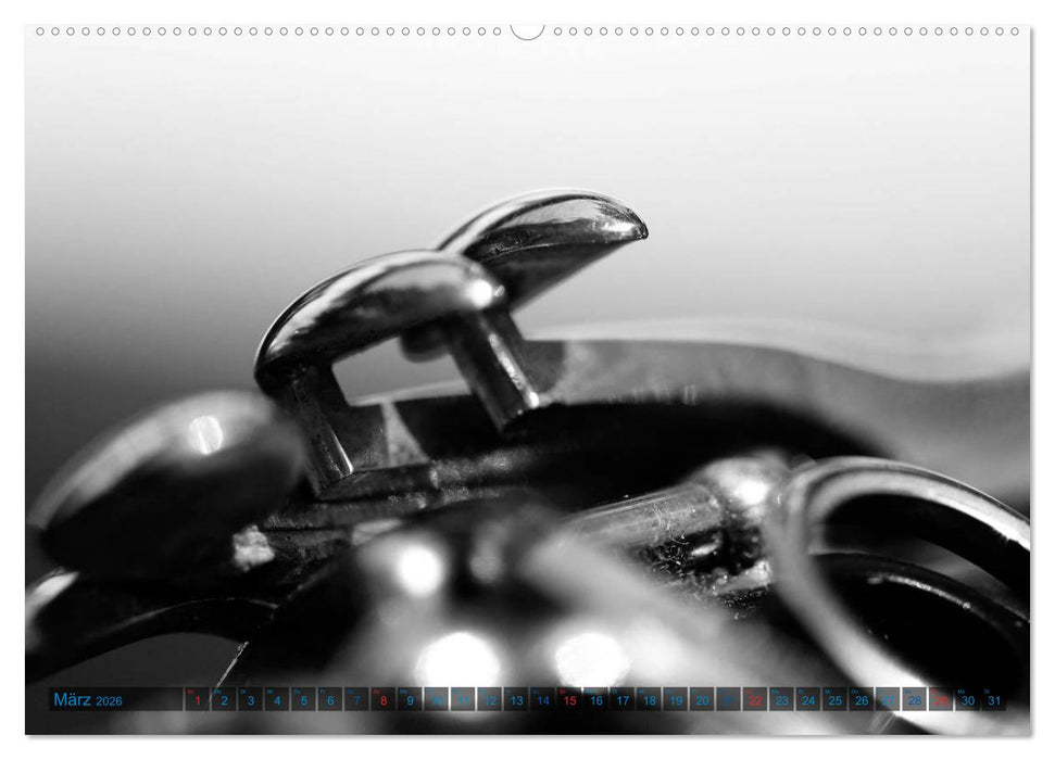 Klarinette - close up (CALVENDO Wandkalender 2026)