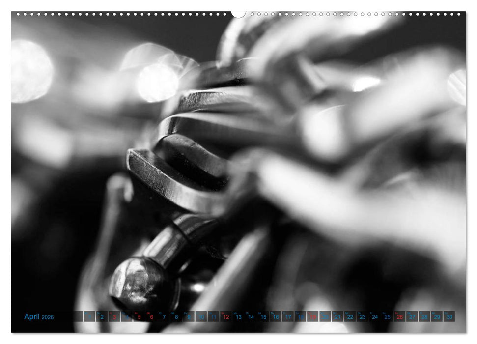 Klarinette - close up (CALVENDO Wandkalender 2026)