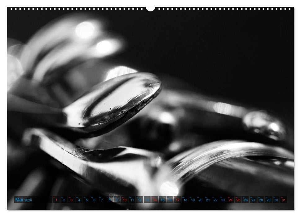 Klarinette - close up (CALVENDO Wandkalender 2026)
