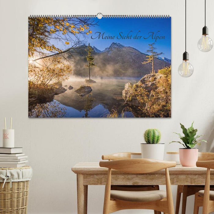 Meine Sicht der Alpen (CALVENDO Wandkalender 2026)
