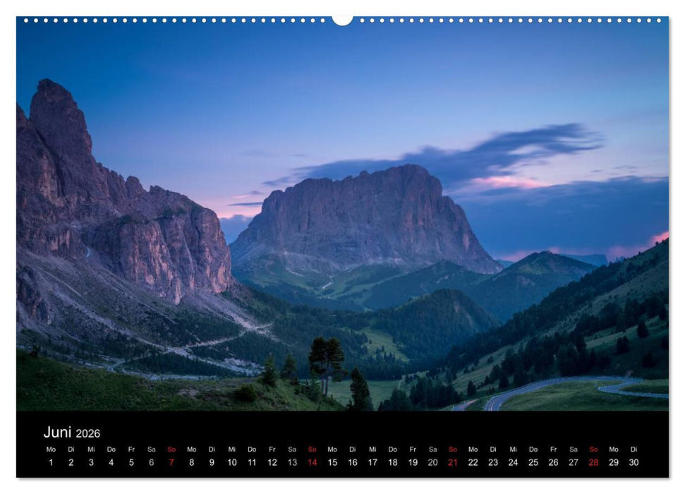 Meine Sicht der Alpen (CALVENDO Wandkalender 2026)