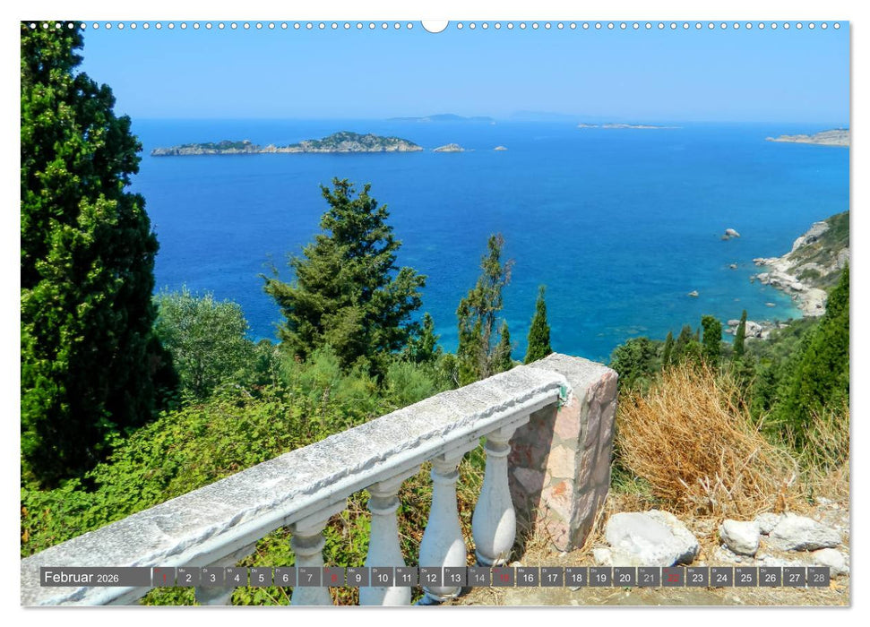Korfu, Perle im Ionischen Meer (CALVENDO Wandkalender 2026)