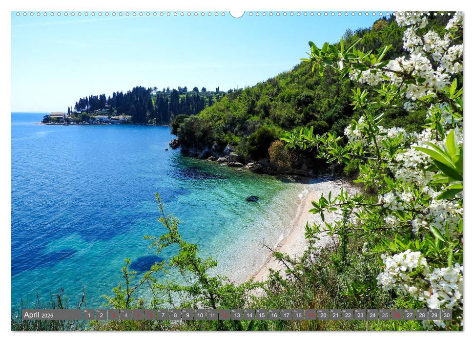 Korfu, Perle im Ionischen Meer (CALVENDO Wandkalender 2026)