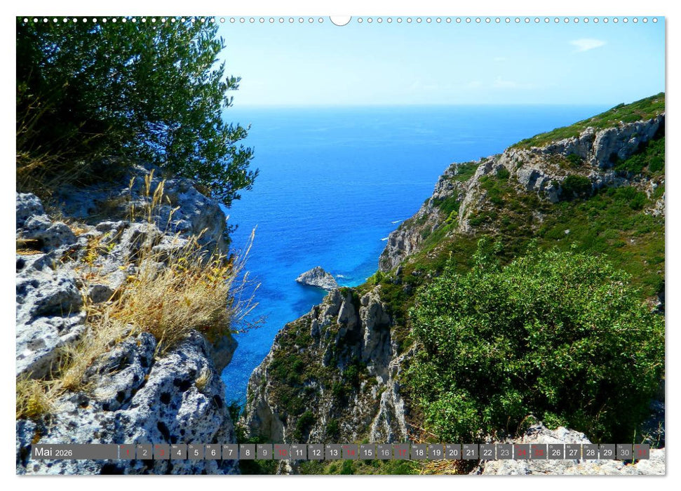 Korfu, Perle im Ionischen Meer (CALVENDO Wandkalender 2026)
