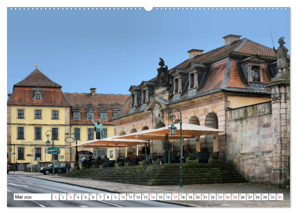 Fulda - die Barockstadt (CALVENDO Wandkalender 2026)
