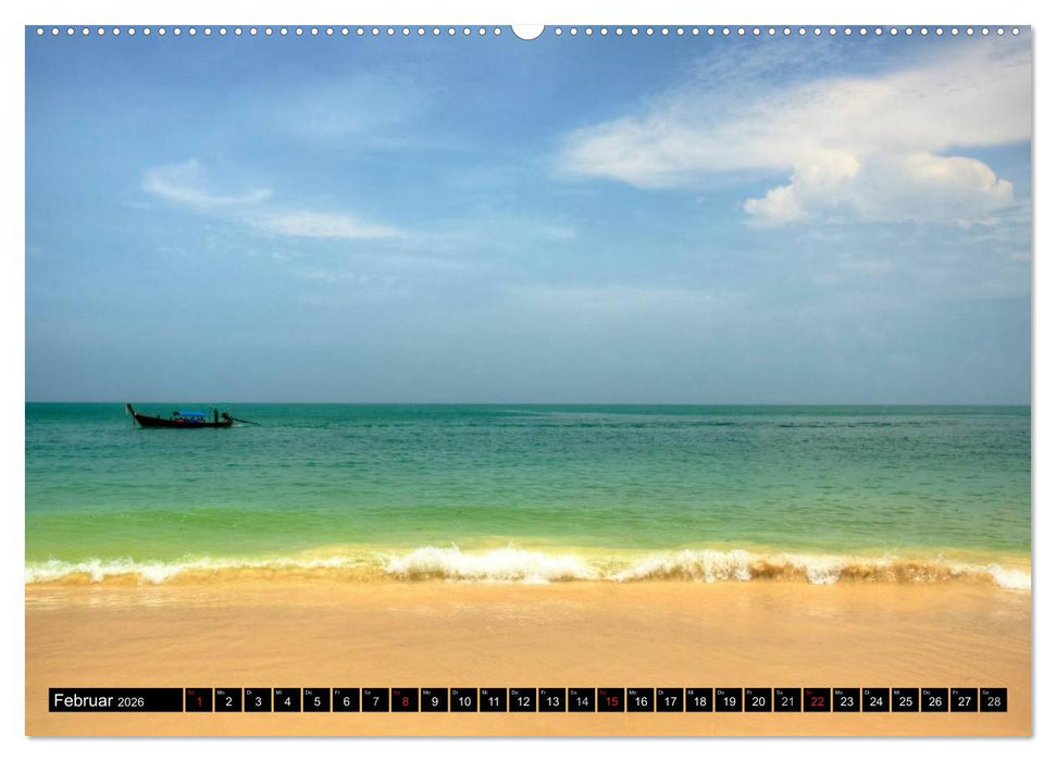 Thailand Sonne und Strand (CALVENDO Wandkalender 2026)