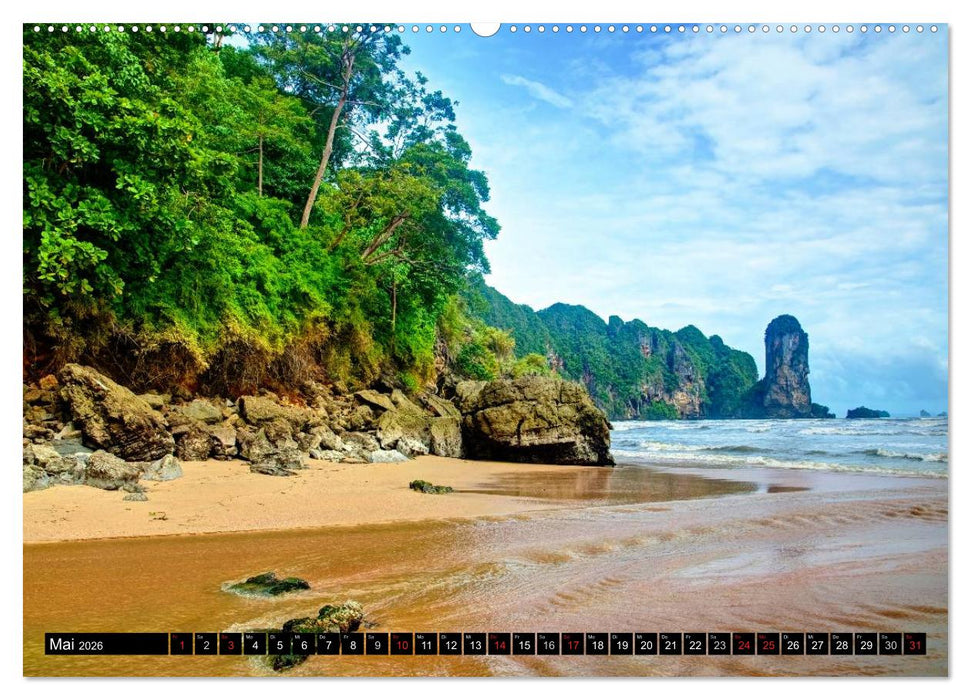 Thailand Sonne und Strand (CALVENDO Wandkalender 2026)
