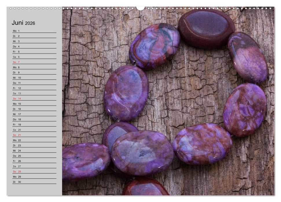 Minerale. Kristalle und Edelsteine (CALVENDO Wandkalender 2026)