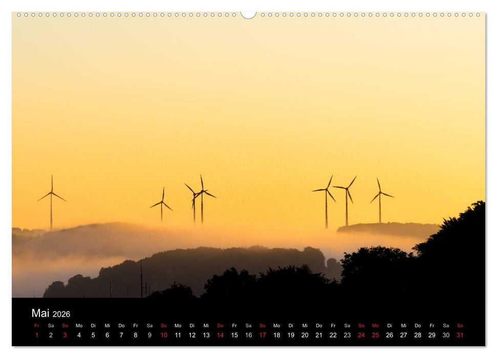 Brilon aus der Vogelperspektive (CALVENDO Premium Wandkalender 2026)