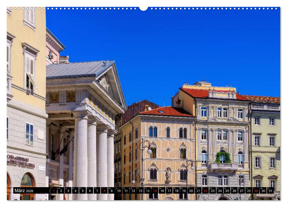 Triest und seine Riviera (CALVENDO Premium Wandkalender 2026)