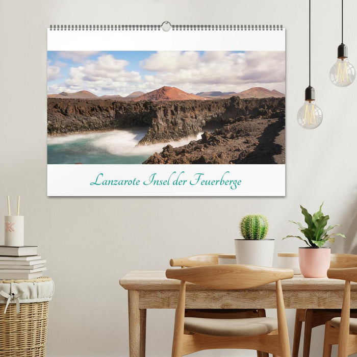 Lanzarote - Insel der Feuerberge (CALVENDO Wandkalender 2026)
