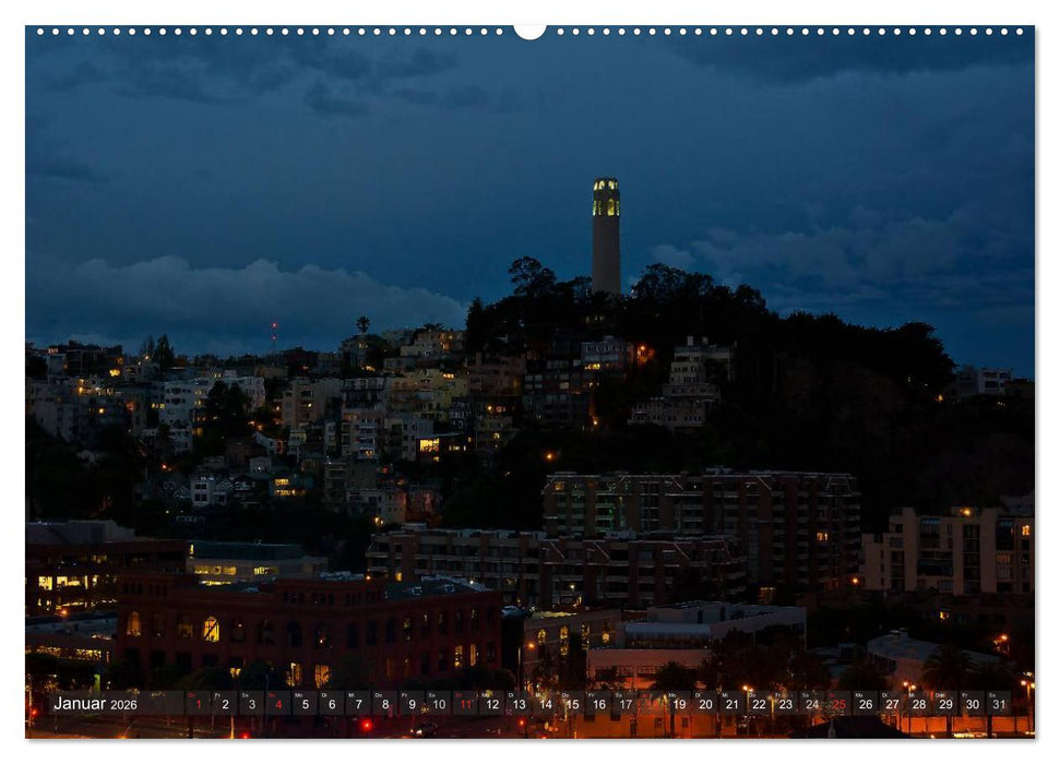 San Francisco Perspektiven (CALVENDO Wandkalender 2026)