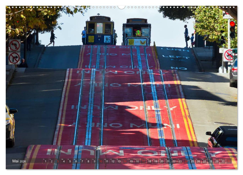 San Francisco Perspektiven (CALVENDO Wandkalender 2026)