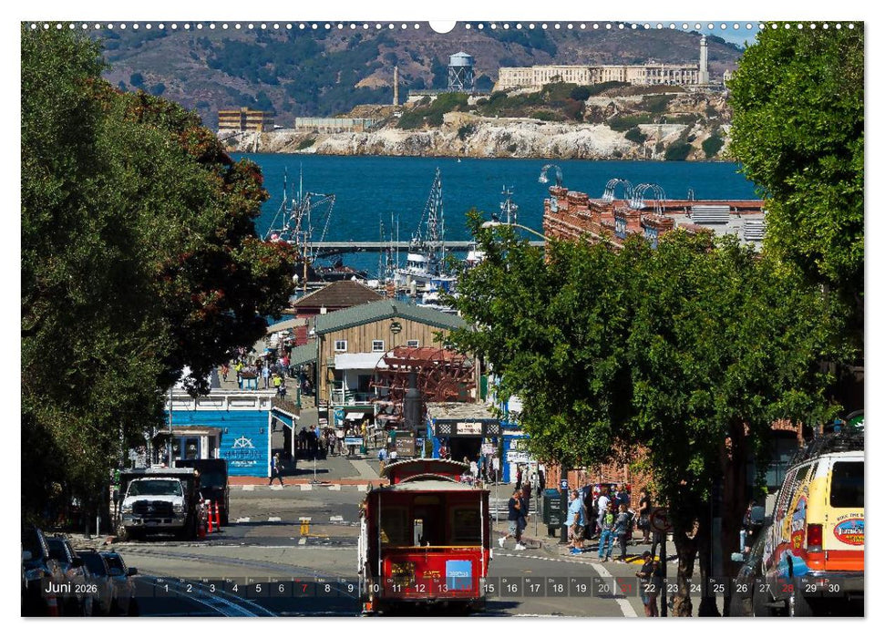 San Francisco Perspektiven (CALVENDO Wandkalender 2026)