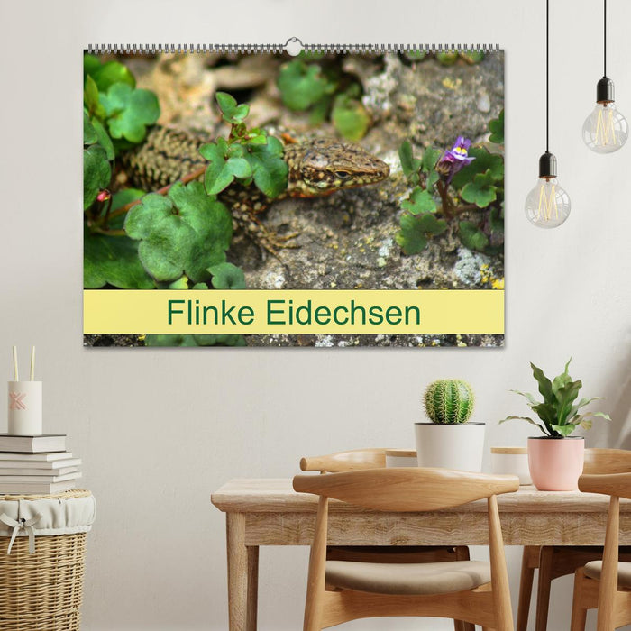 Flinke Eidechsen (CALVENDO Wandkalender 2026)