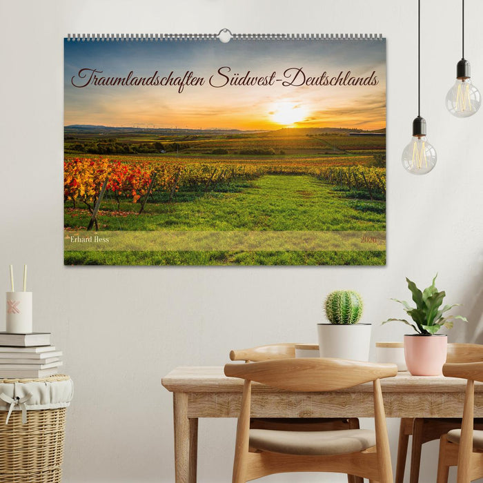 Traumlandschaften Südwest-Deutschlands (CALVENDO Wandkalender 2026)