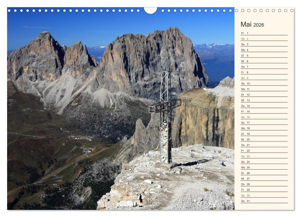 Weltnaturerbe DOLOMITEN (CALVENDO Wandkalender 2026)