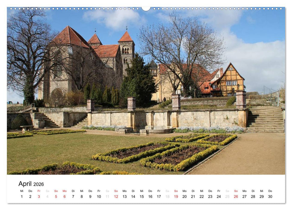 Quedlinburg im Harz (CALVENDO Wandkalender 2026)