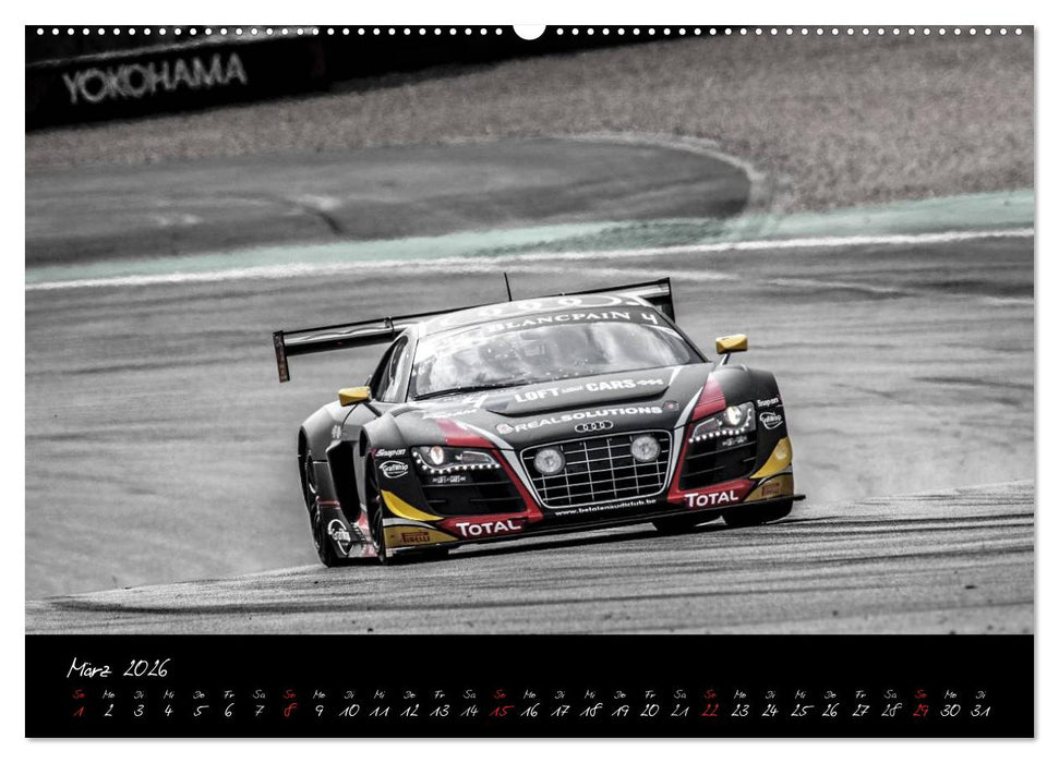 EMOTIONS ON THE GRID - Blancpain Endurance Series Nürburgring (CALVENDO Premium Wandkalender 2026)