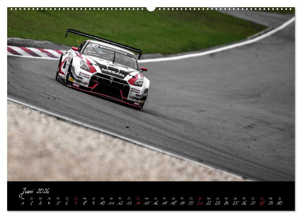 EMOTIONS ON THE GRID - Blancpain Endurance Series Nürburgring (CALVENDO Premium Wandkalender 2026)