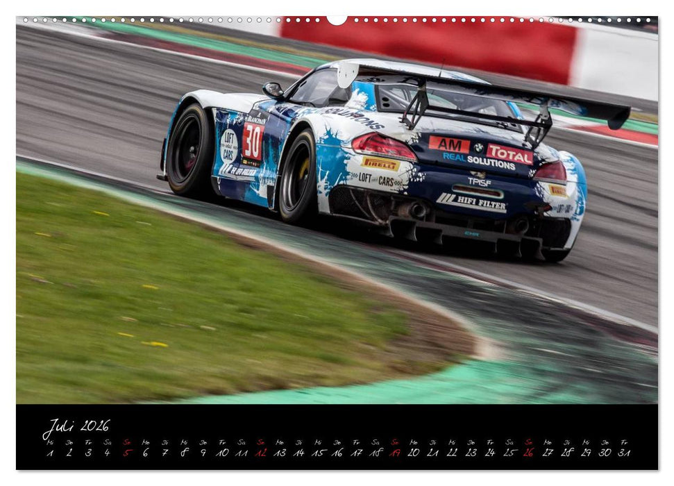 EMOTIONS ON THE GRID - Blancpain Endurance Series Nürburgring (CALVENDO Premium Wandkalender 2026)