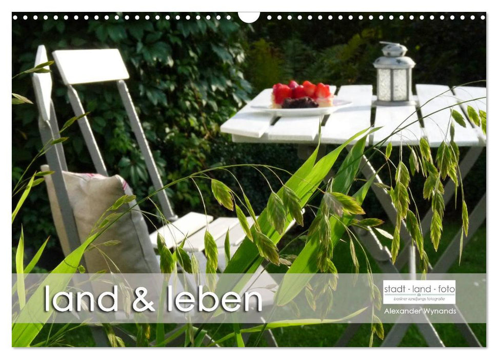 land und leben (CALVENDO Wandkalender 2026)