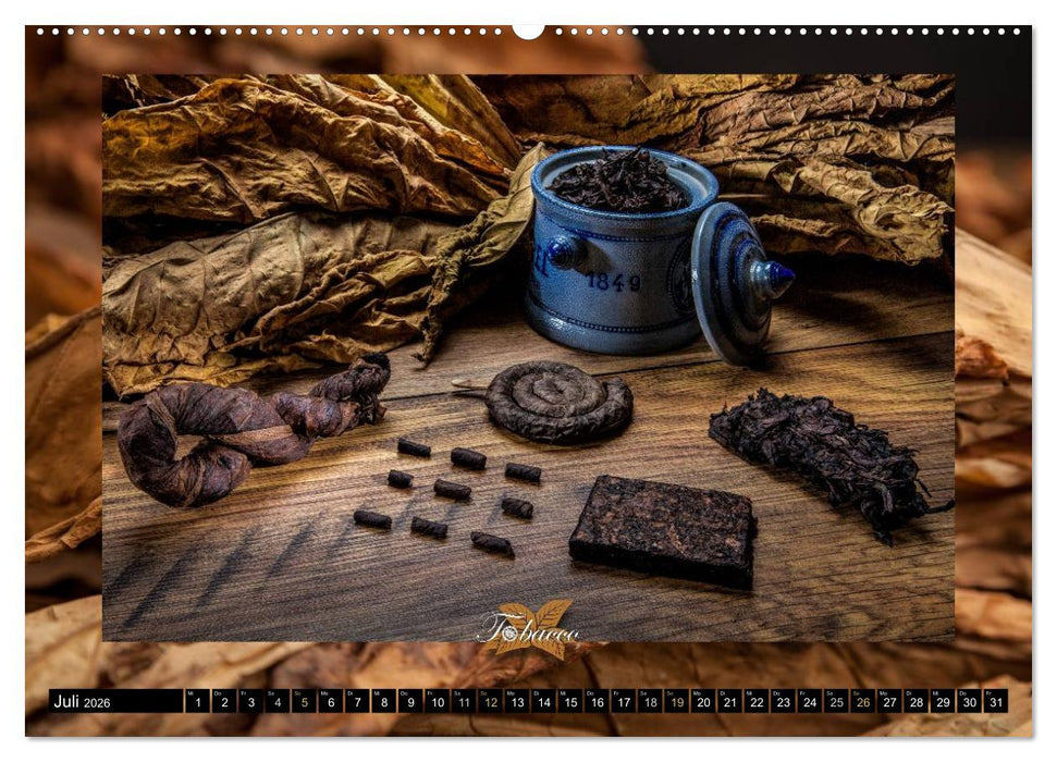 Tobacco - Genuss und Flair der Tabakkultur (CALVENDO Premium Wandkalender 2026)