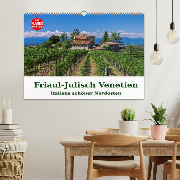 Friaul-Julisch Venetien - Italiens schöner Nordosten (CALVENDO Wandkalender 2026)