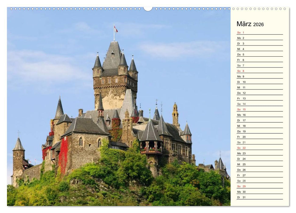 Entlang der Mosel (CALVENDO Premium Wandkalender 2026)