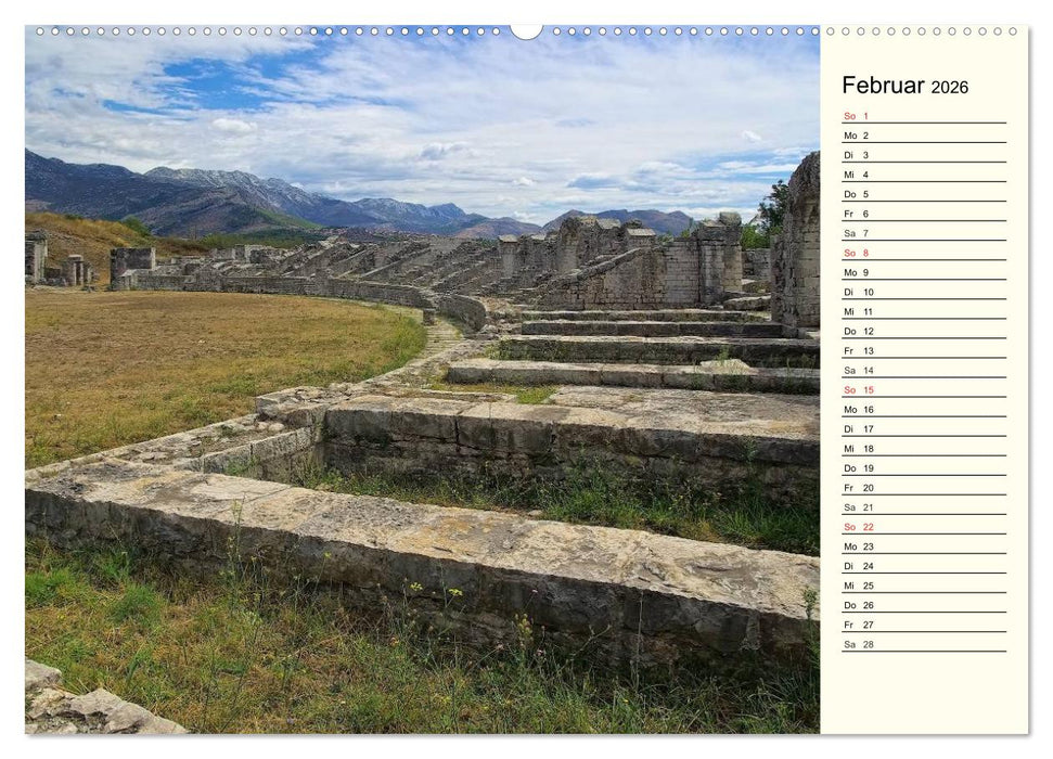 Römische Bauwerke in Europa (CALVENDO Premium Wandkalender 2026)