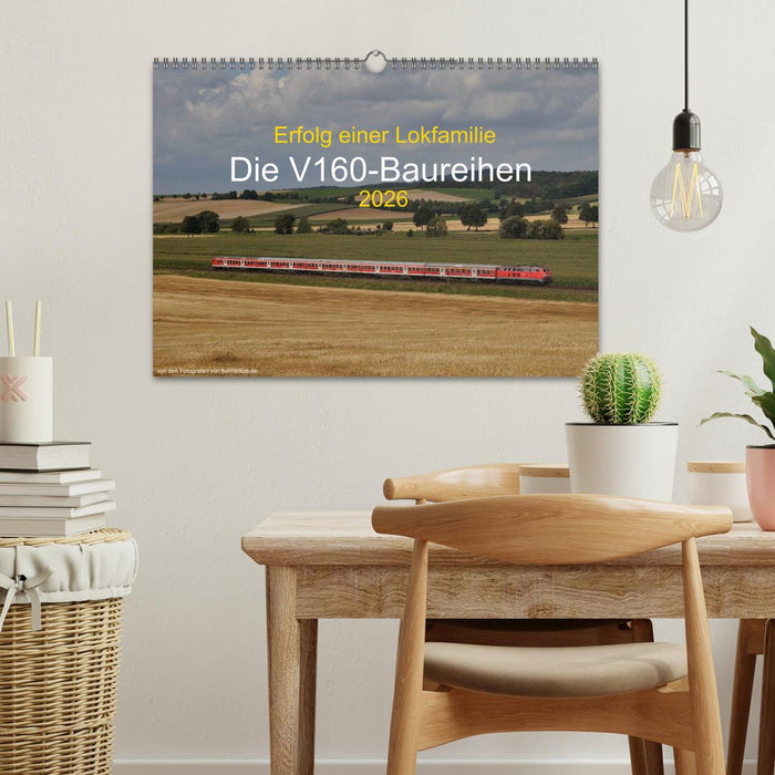 Erfolg einer Lokfamilie - Die V160-Baureihen (CALVENDO Wandkalender 2026)