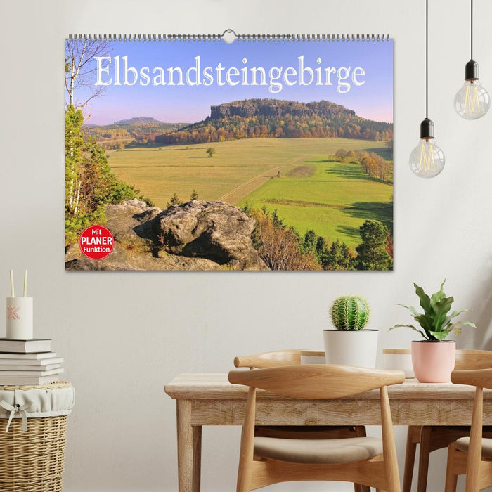 Elbsandsteingebirge (CALVENDO Wandkalender 2026)
