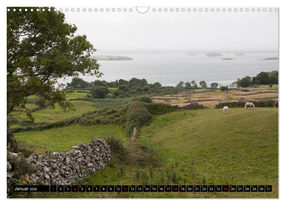 Quer durch Irland - Landschaften pur (CALVENDO Wandkalender 2026)
